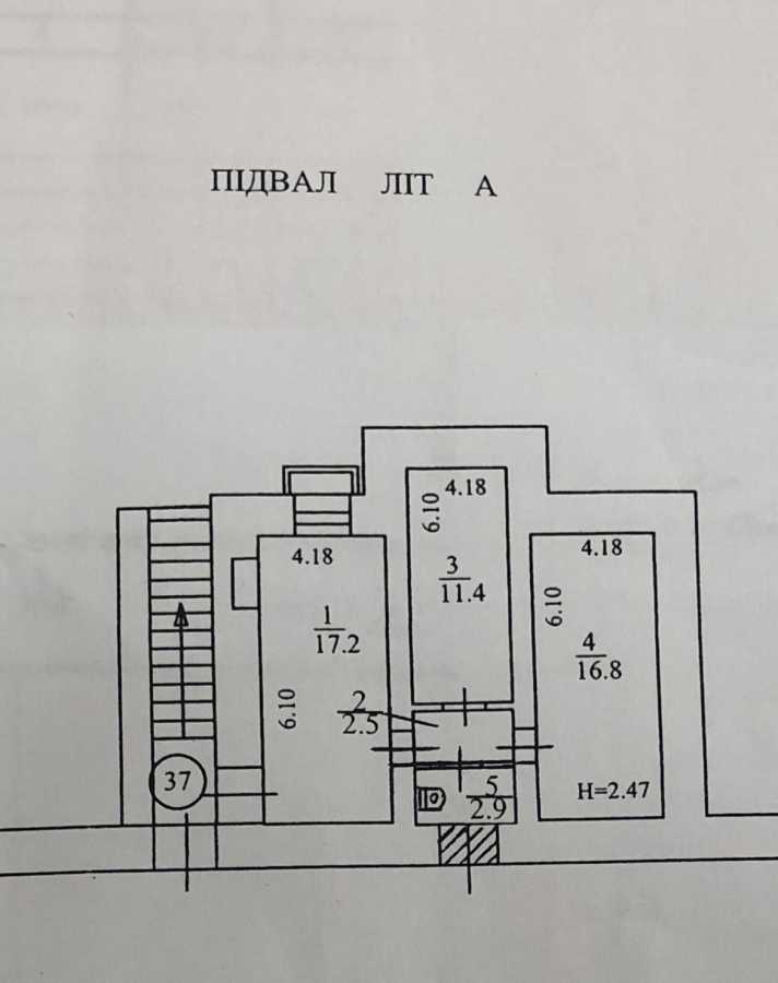 Продаж приміщення вільного призначення 50 м², Стрілецька вул., 4