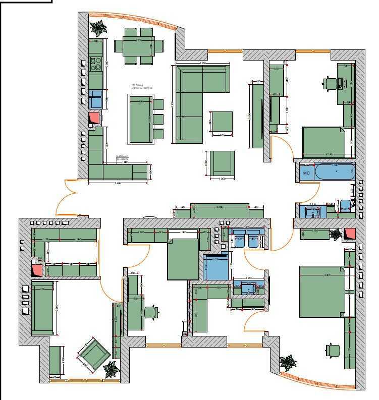 Продажа 5-комнатной квартиры 155 м², Волошкова, 1