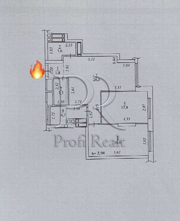 Продажа 2-комнатной квартиры 69 м², Дегтяревская ул., 17 К1