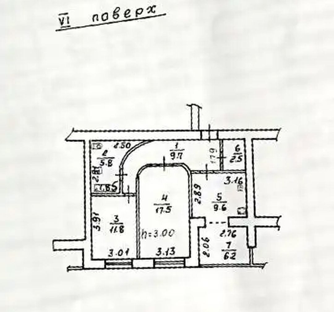 Продажа 2-комнатной квартиры 63 м², Пушкина просп., 13