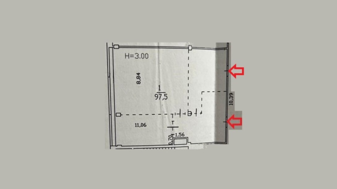 Продаж офісу 100 м², Володимира Антоновича вул., 172