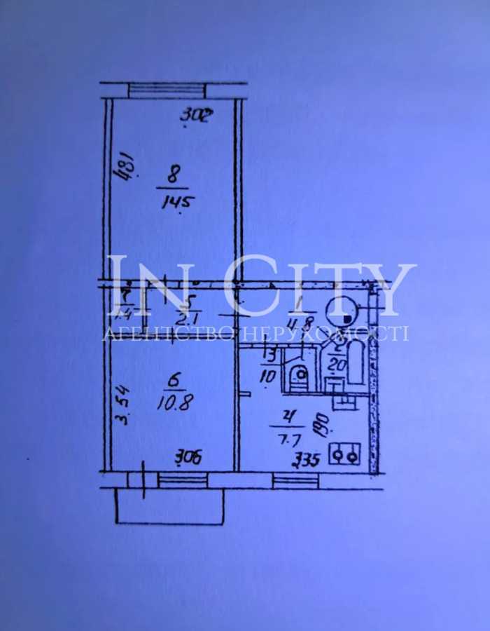 Продаж 2-кімнатної квартири 45.7 м², Петра Ніщинського вул., 10