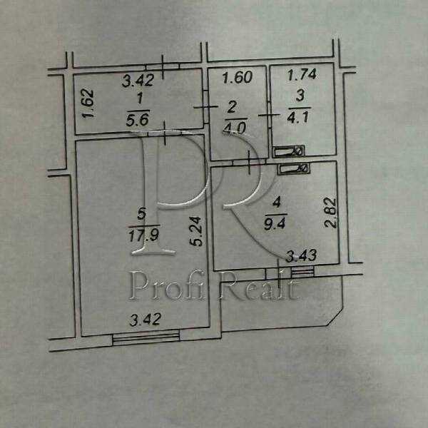 Продажа 1-комнатной квартиры 42 м², Ломоносова ул., 36В