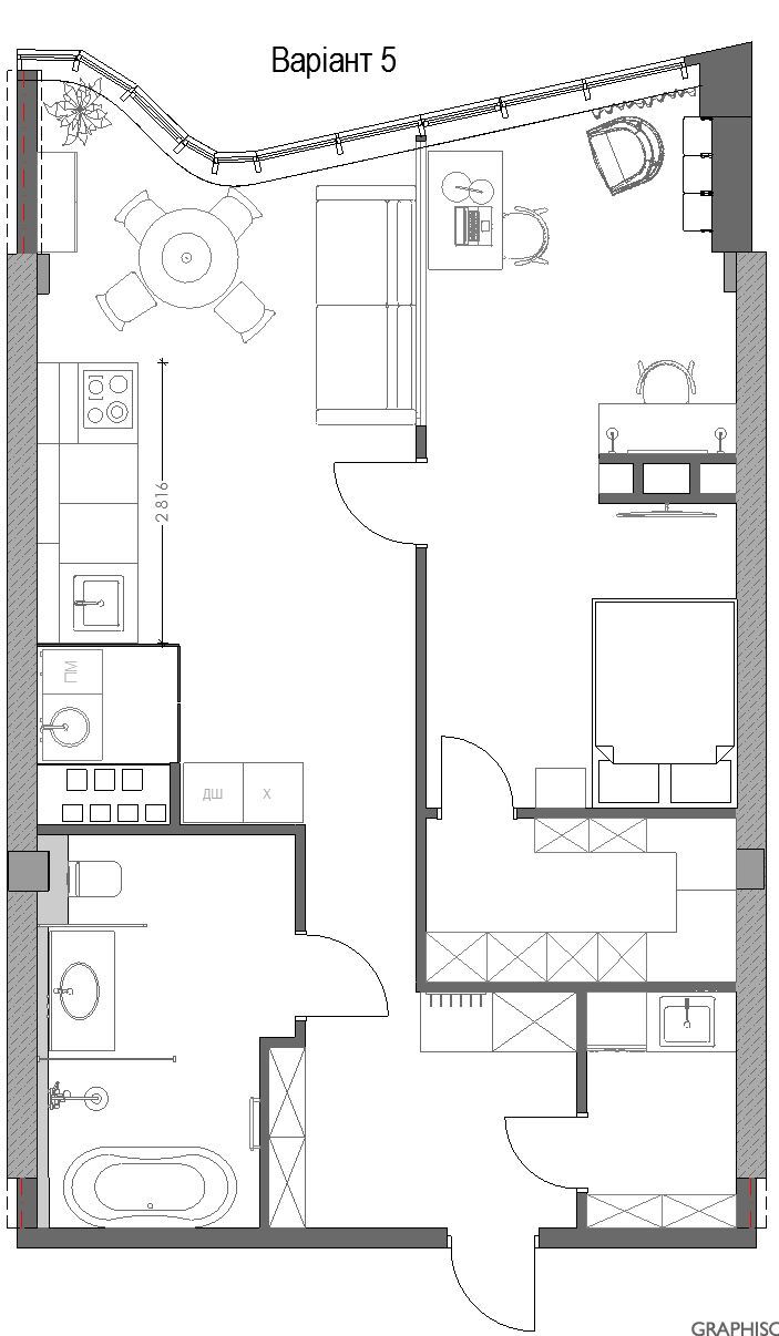 Продажа 2-комнатной квартиры 75 м², Гагаринское Плато ул., 5/2