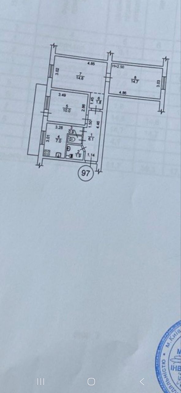 Продажа 3-комнатной квартиры 68 м², Игоря Качуровского пер., 1А