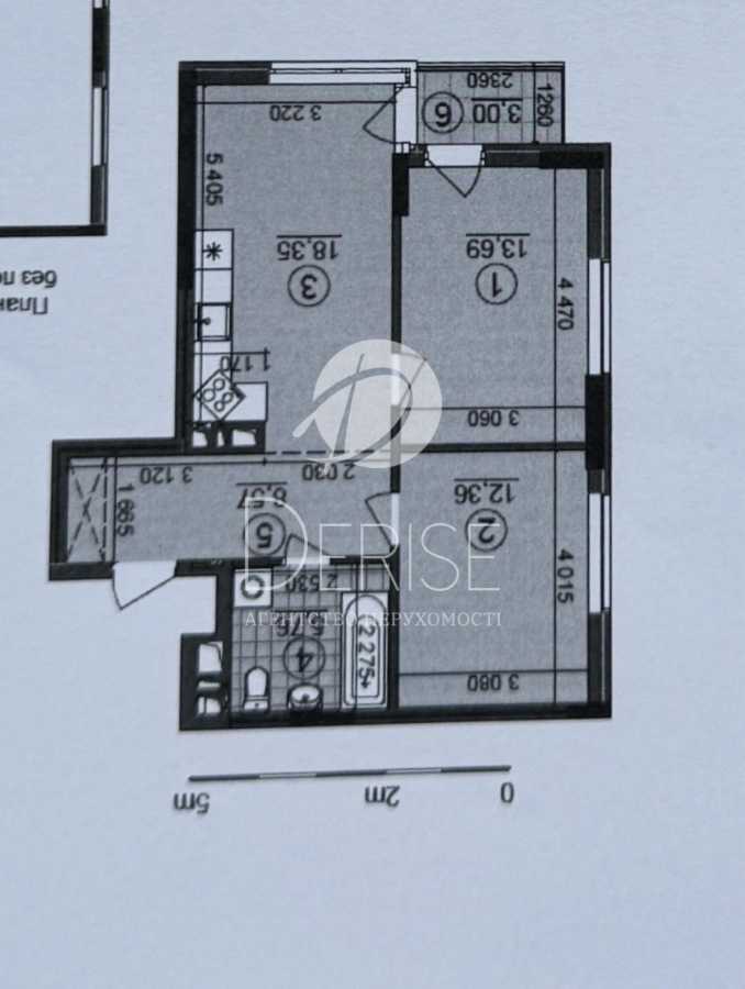 Продажа 2-комнатной квартиры 62 м², Родини Крістерів, 14в