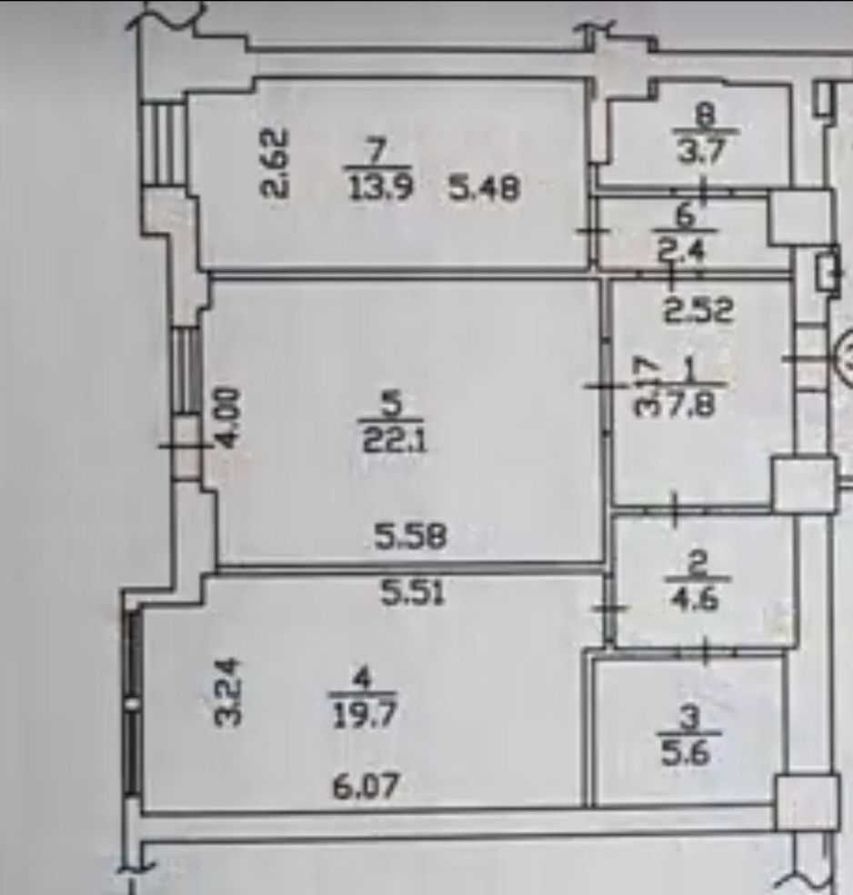 Оренда офісу 80 м², Олеся Гончара вул., 35