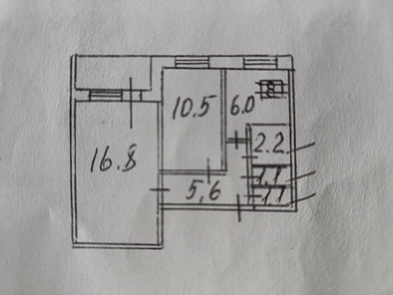 Продаж 2-кімнатної квартири 45.4 м², Йорданська вул., 16