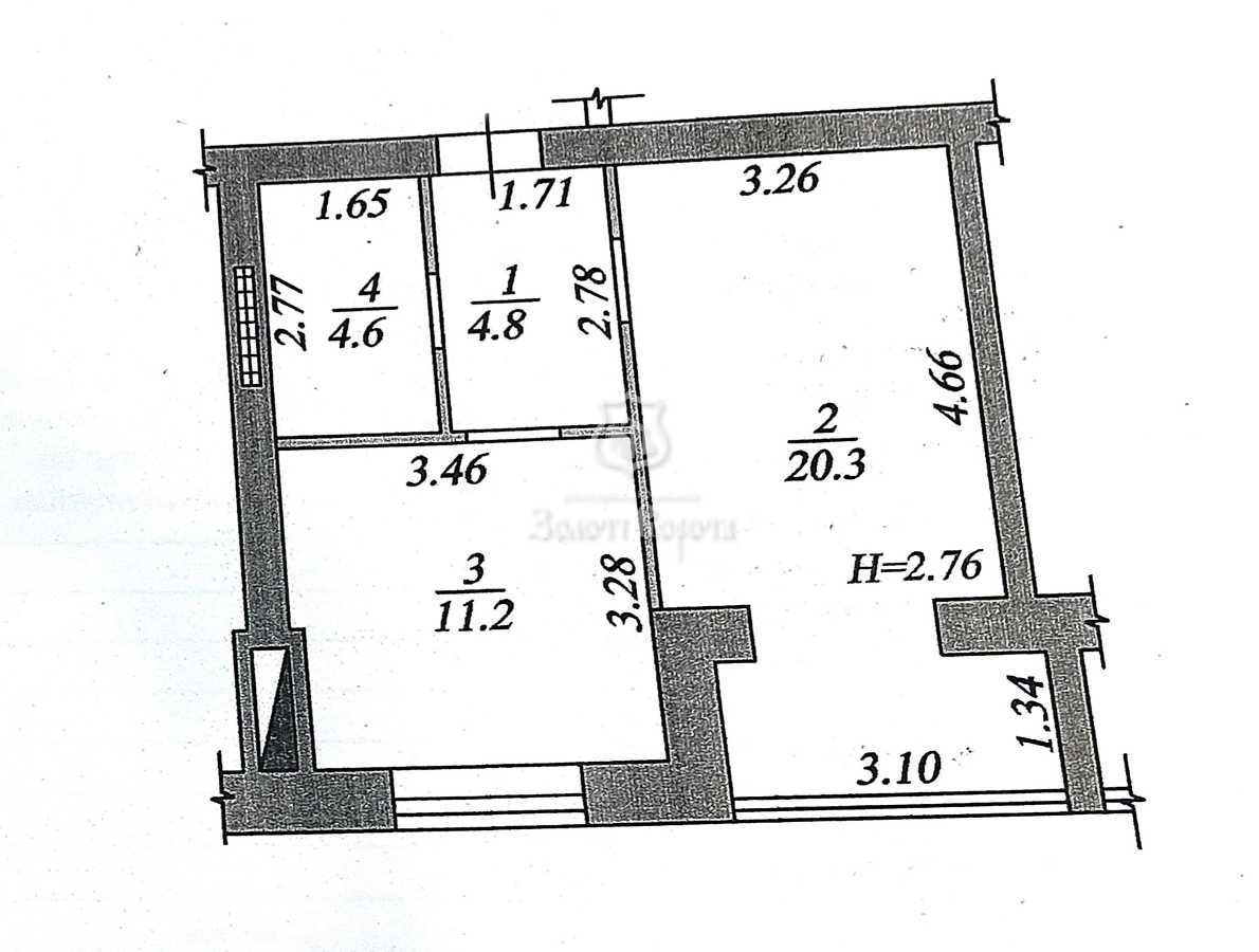 Продажа 1-комнатной квартиры 40.9 м², Вишневая ул., 27