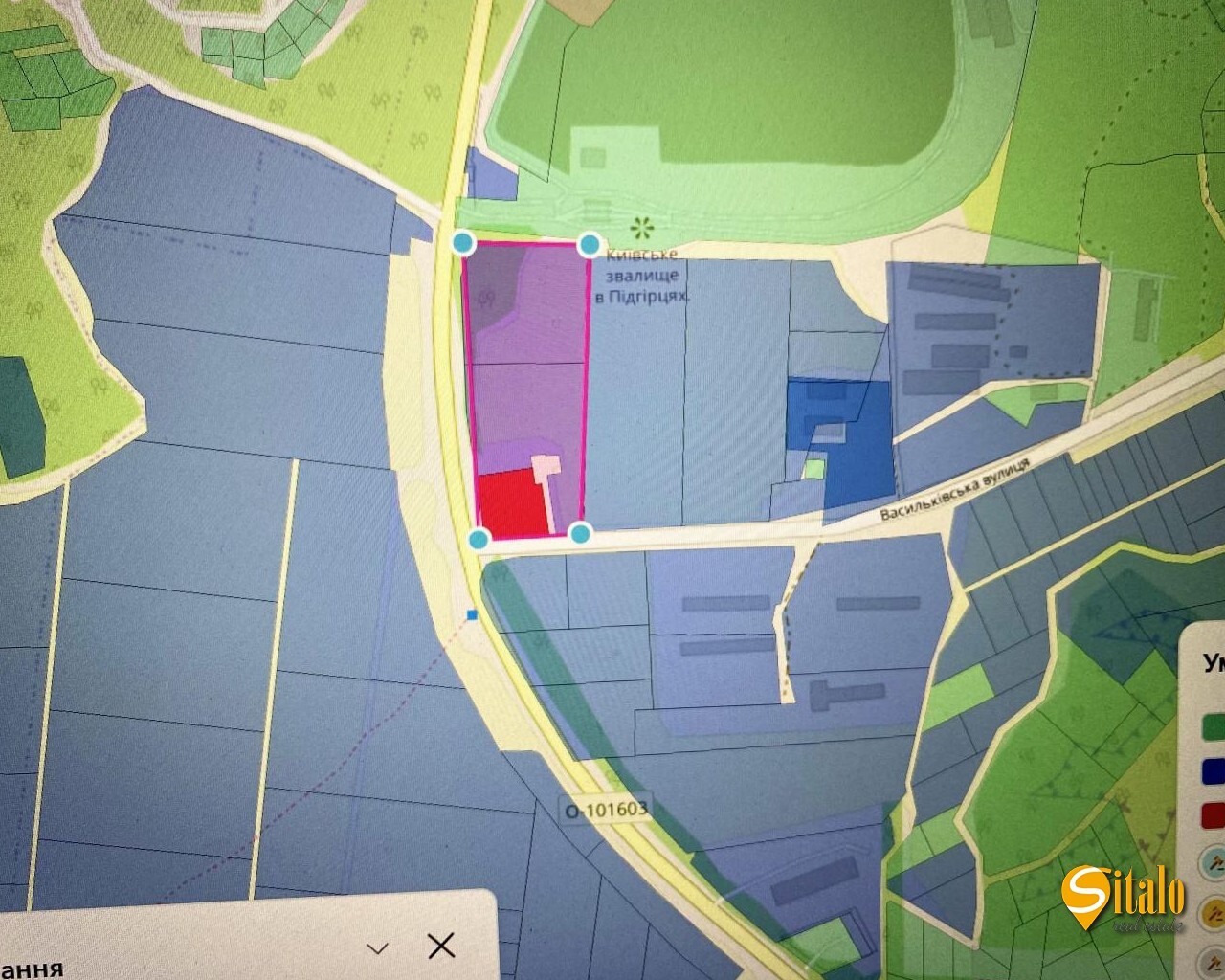 Продажа участка под индивидуальное жилое строительство 35 соток