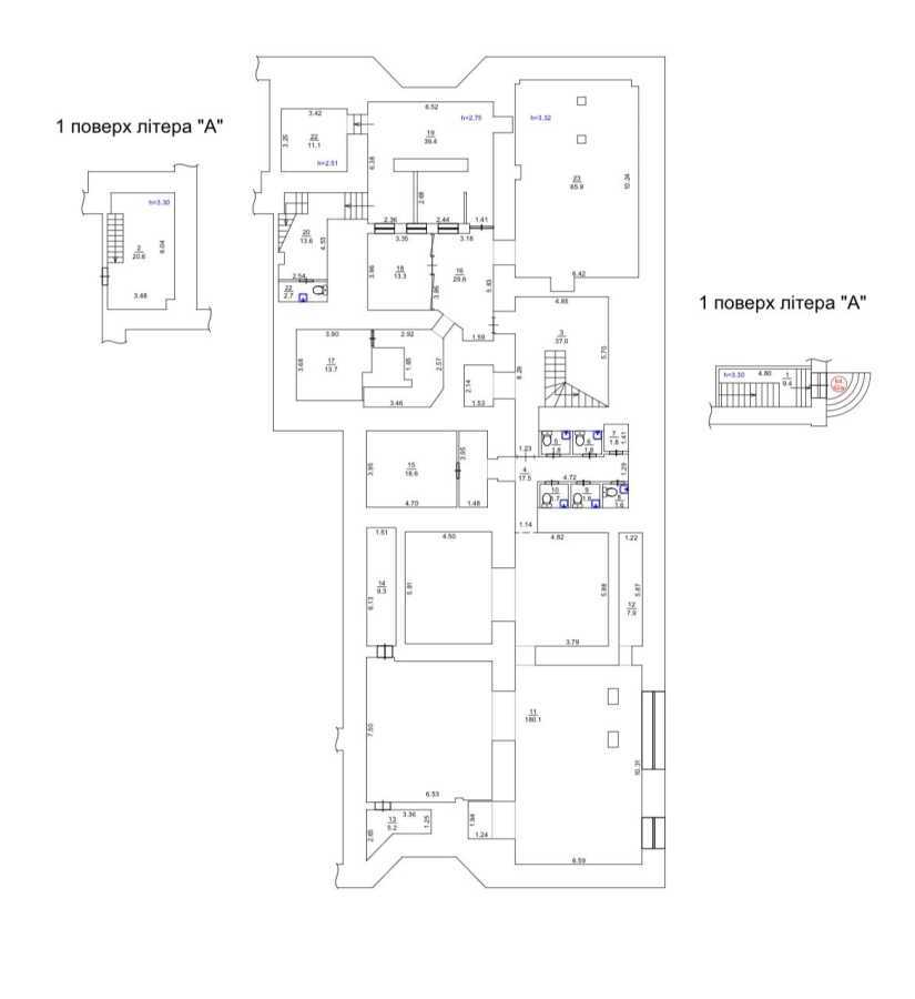 Продаж приміщення вільного призначення 505 м², Льва Толстого пл.