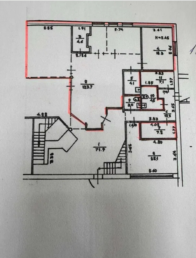 Аренда офиса 140 м², Академика Глушко просп.