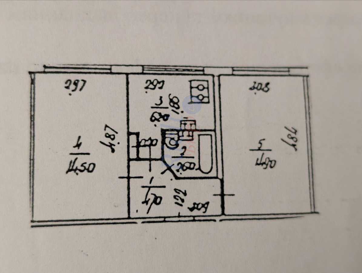 Продажа 2-комнатной квартиры 43 м², Стеценко ул., 13