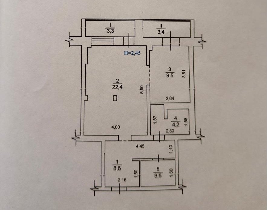 Продажа 1-комнатной квартиры 54 м², Декабристов ул., 12/37