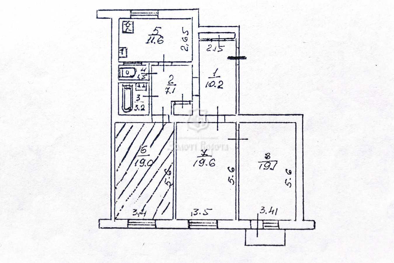 Продаж 3-кімнатної квартири 91.3 м², Вишгородська вул., 56/2