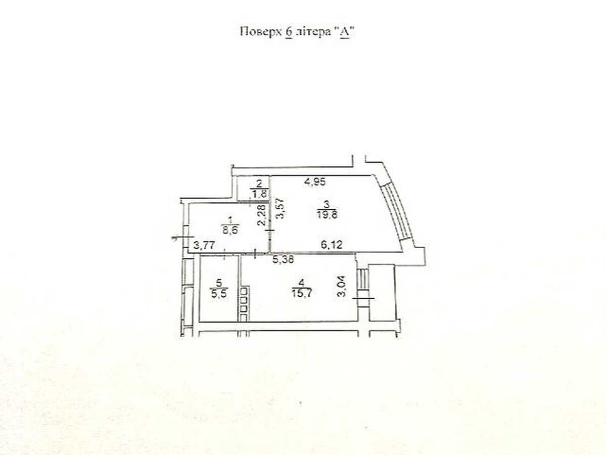 Продаж 1-кімнатної квартири 54.4 м², Микільсько-Слобідська вул., 3Б