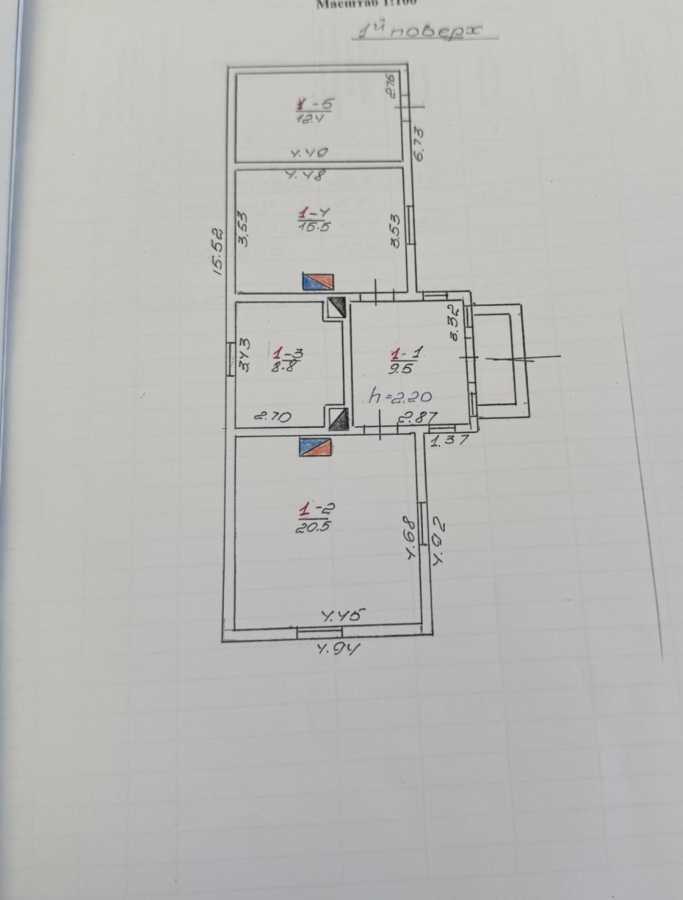 Продаж будинку 67 м², Коцюбинського
