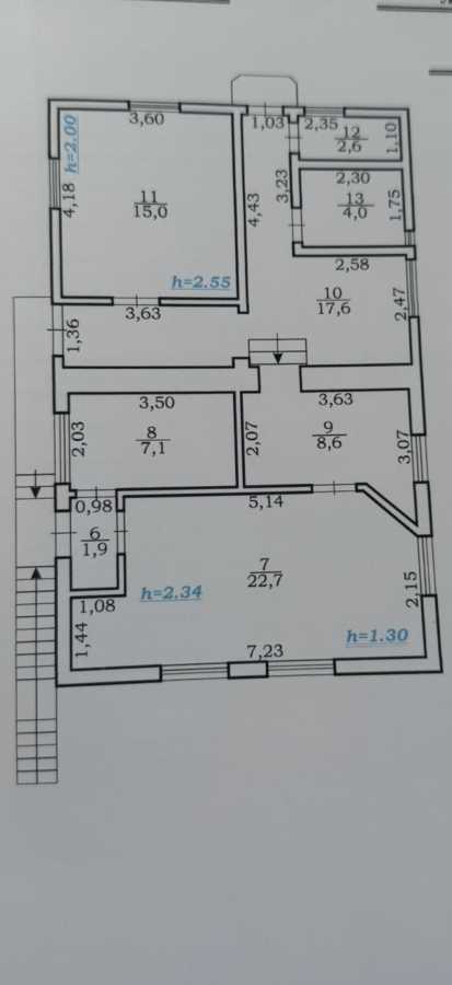 Продаж будинку 67 м², Коцюбинського