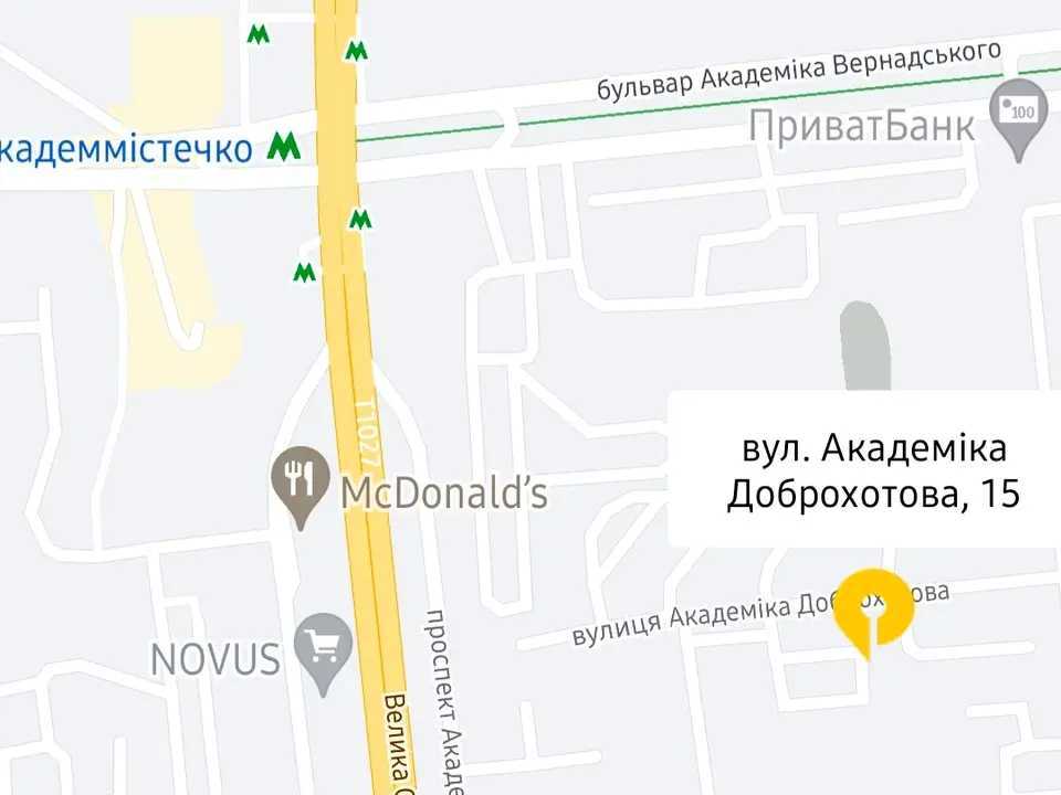 Оренда 2-кімнатної квартири 47 м², Академіка Доброхотова вул., 15