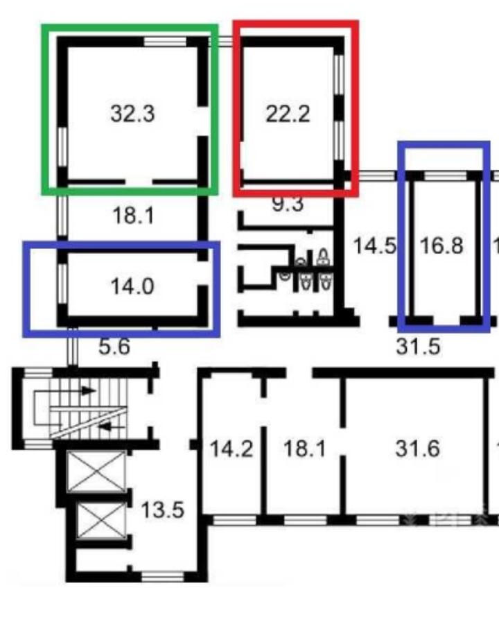 Аренда офиса 22 м², Амвросия Бучмы ул., 5