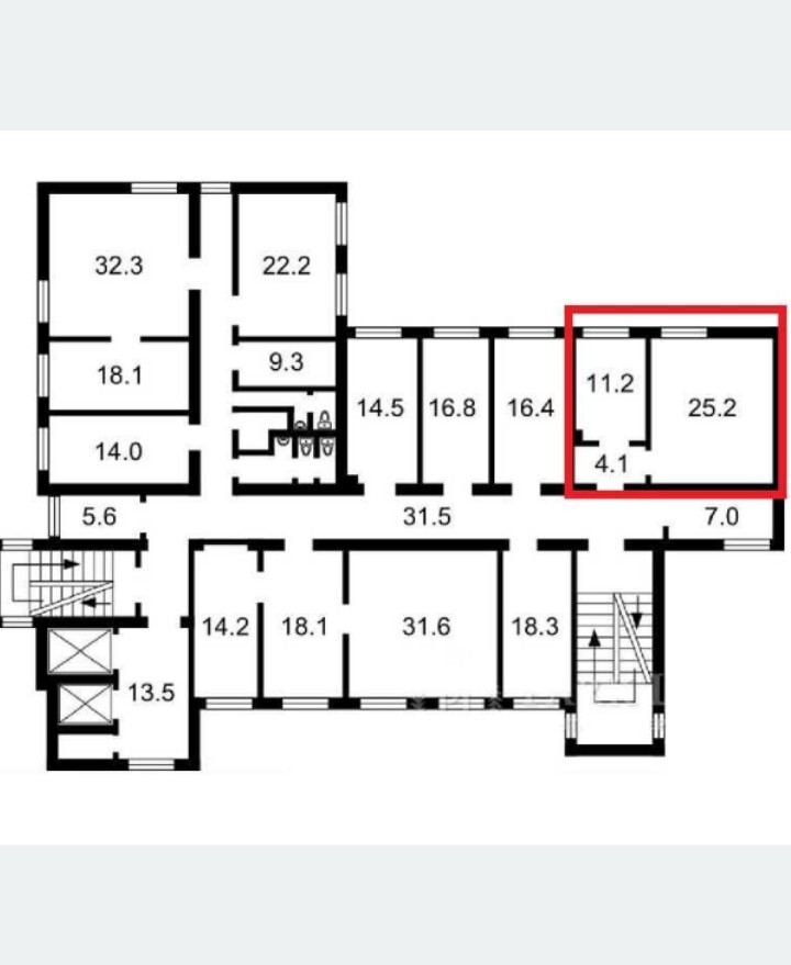 Аренда офиса 40 м², Амвросия Бучмы ул., 5