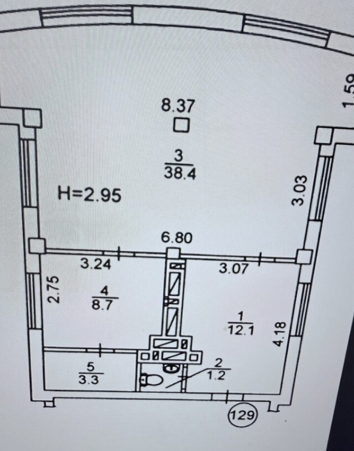 Аренда офиса 64 м², Краковская ул., вул.4Б
