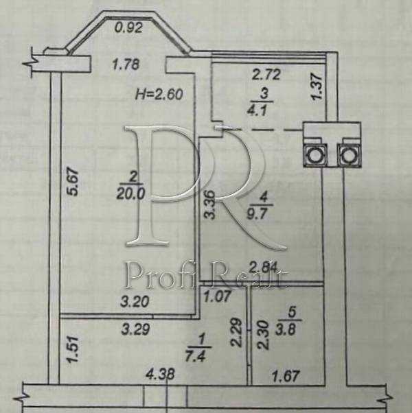 Продаж 1-кімнатної квартири 45 м², Академіка Шалімова вул., 70/2