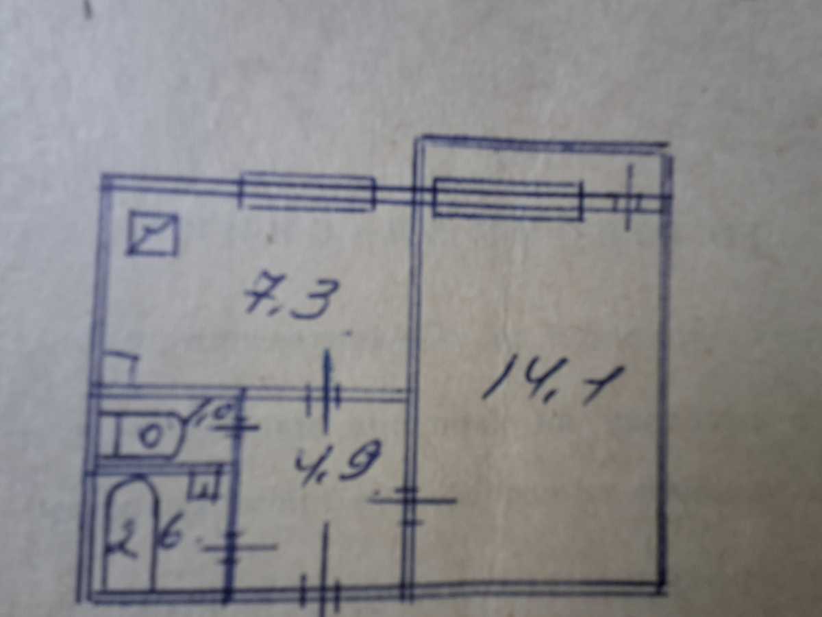 Продаж 1-кімнатної квартири 31 м², Миколи Закревського вул., 19В