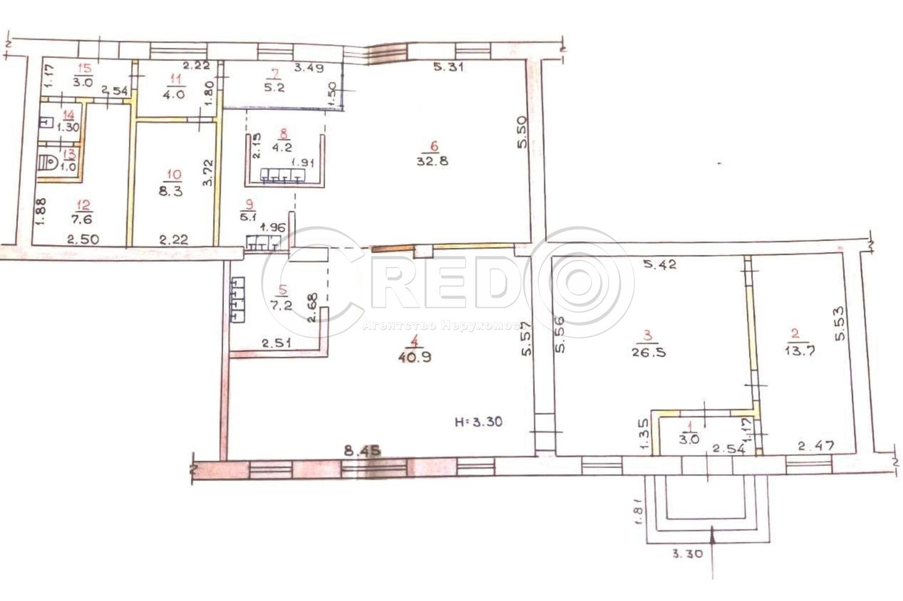 Продаж комерції 163.8 м², Черкасова вул.