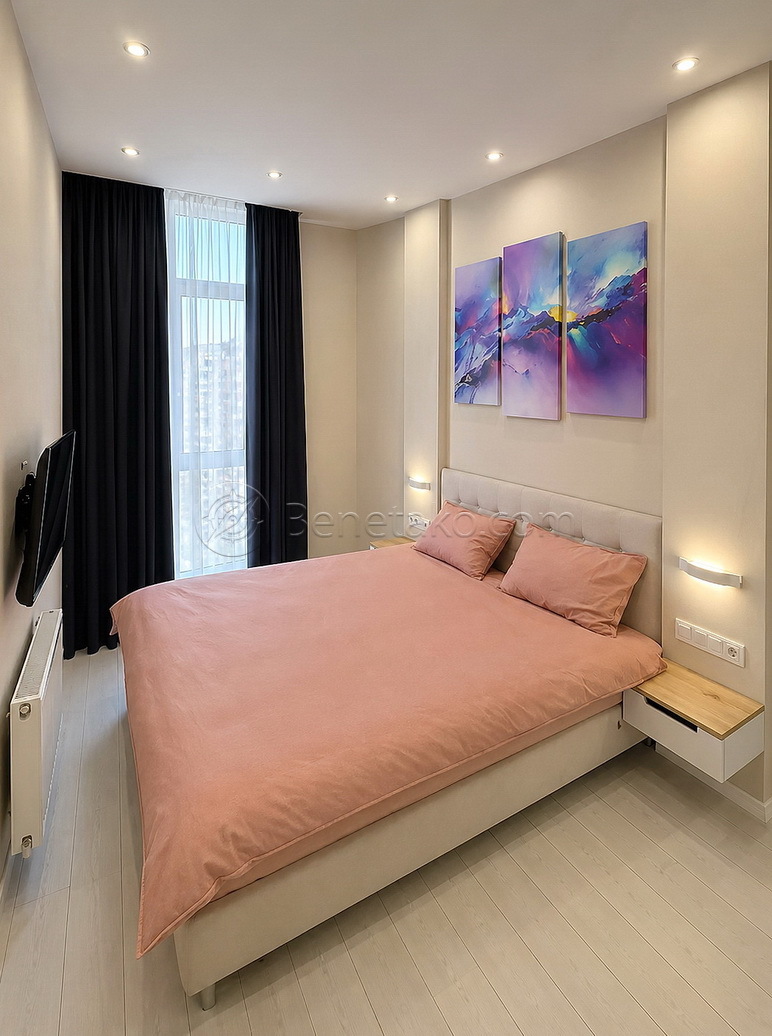 Оренда 3-кімнатної квартири 63 м², Светлая вул., Аркадийское плато, 9