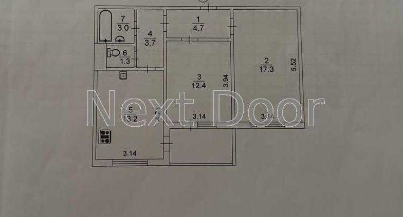 Продаж 2-кімнатної квартири 58 м², Машинобудівна вул., 21
