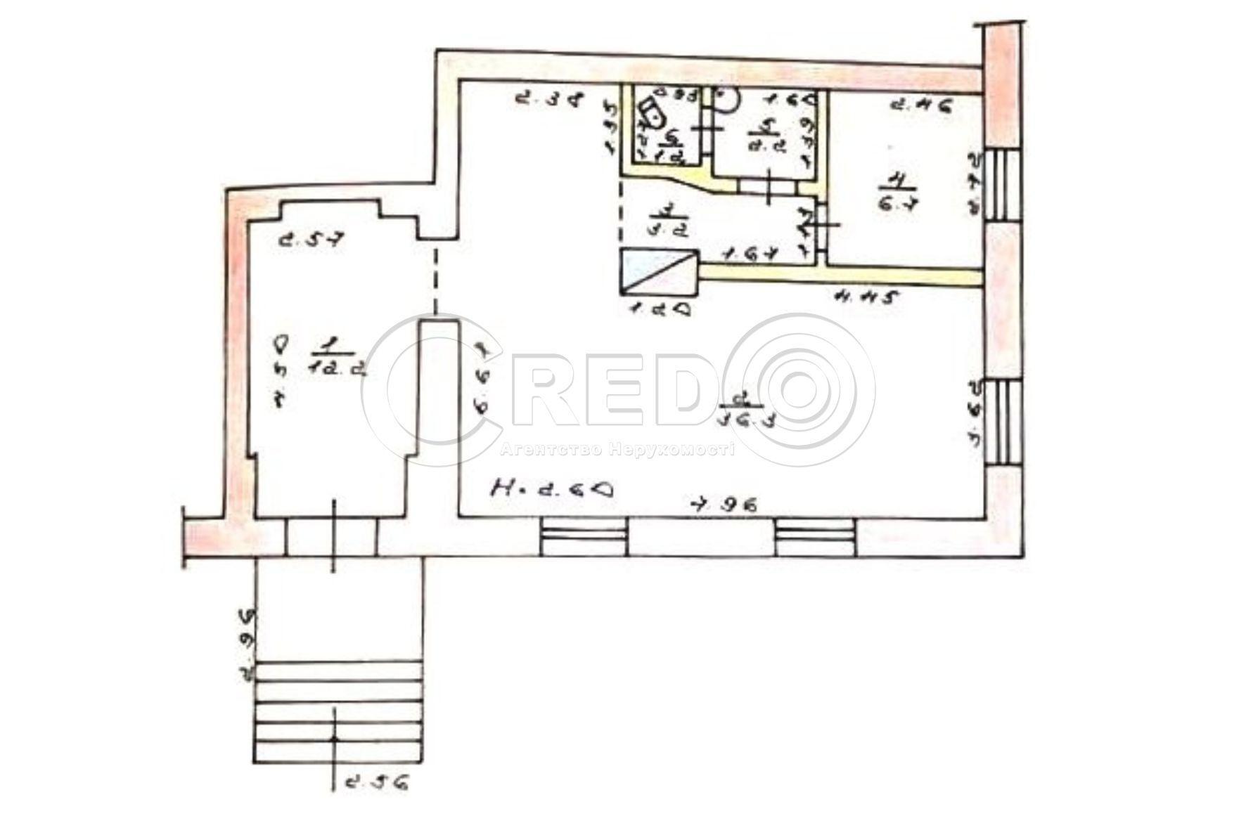 Аренда торгового помещения 61.8 м², Гагарина просп.
