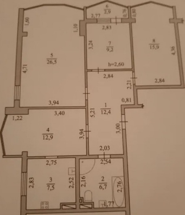 Продажа 4-комнатной квартиры 94 м², Люстдорфская дор.