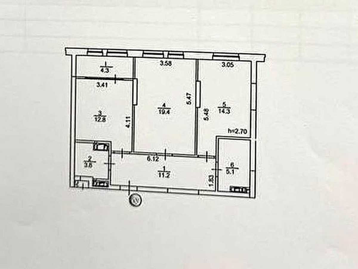 Продаж 2-кімнатної квартири 70.9 м², Івана Богуна вул., Сокура, 1
