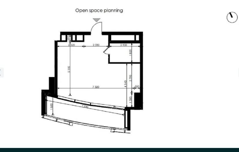 Продаж 1-кімнатної квартири 55 м², Лесі Українки бул., 7