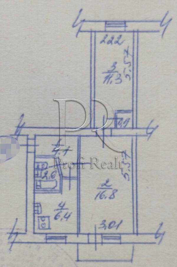 Продаж 2-кімнатної квартири 44 м², Івана Неходи вул., 3