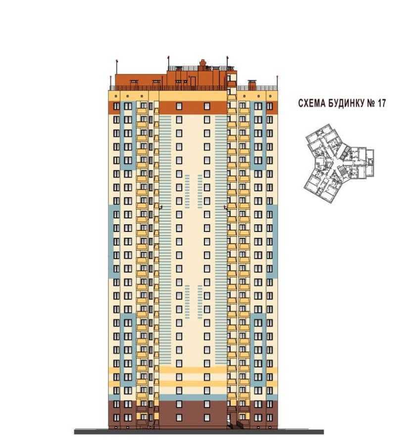 Продаж 1-кімнатної квартири 36.4 м², Академіка Глушкова просп., 6