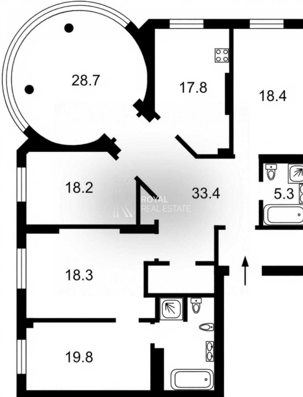 Продаж 5-кімнатної квартири 169 м², Дмитрівська вул., 75