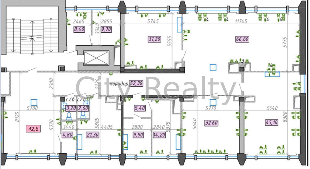 Аренда офиса 350 м², Евгения Сверстюка ул., 11Б