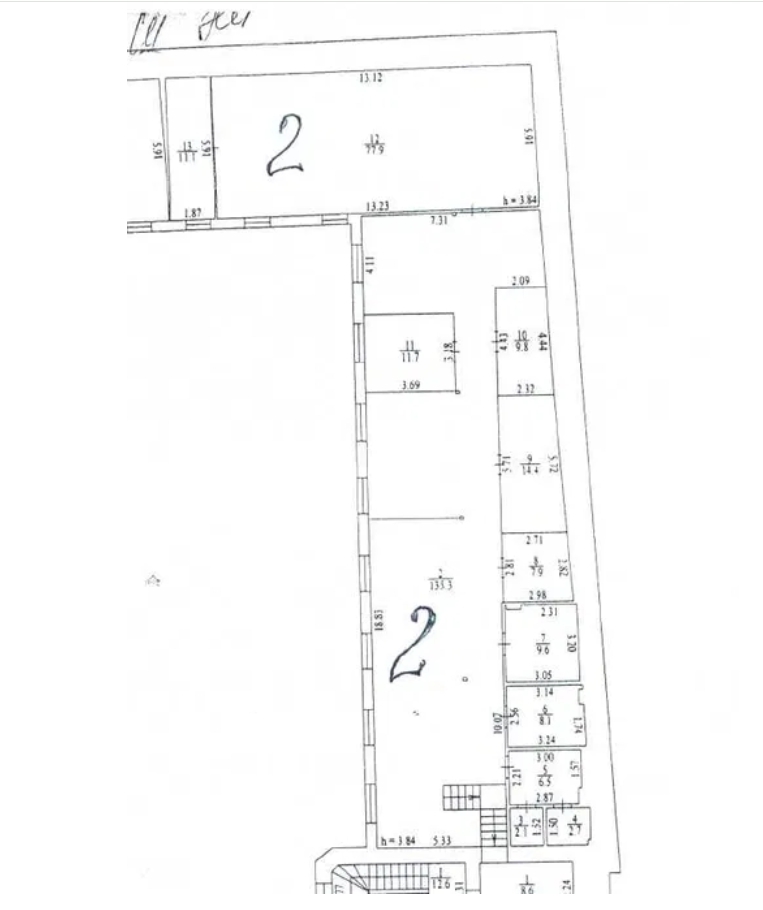 Аренда офиса 305 м², Пушкинская ул.