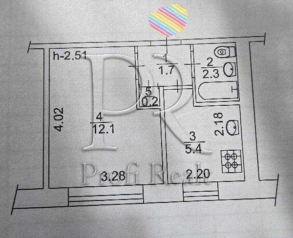 Продаж 1-кімнатної квартири 22 м², Академіка Туполєва вул., 3А