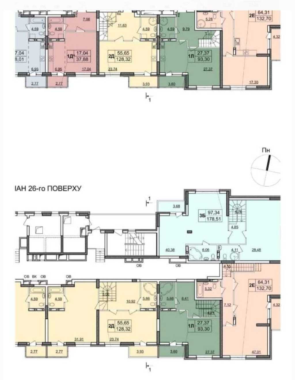 Продаж 3-кімнатної квартири 93.3 м², Бориса Гмирі вул., 22
