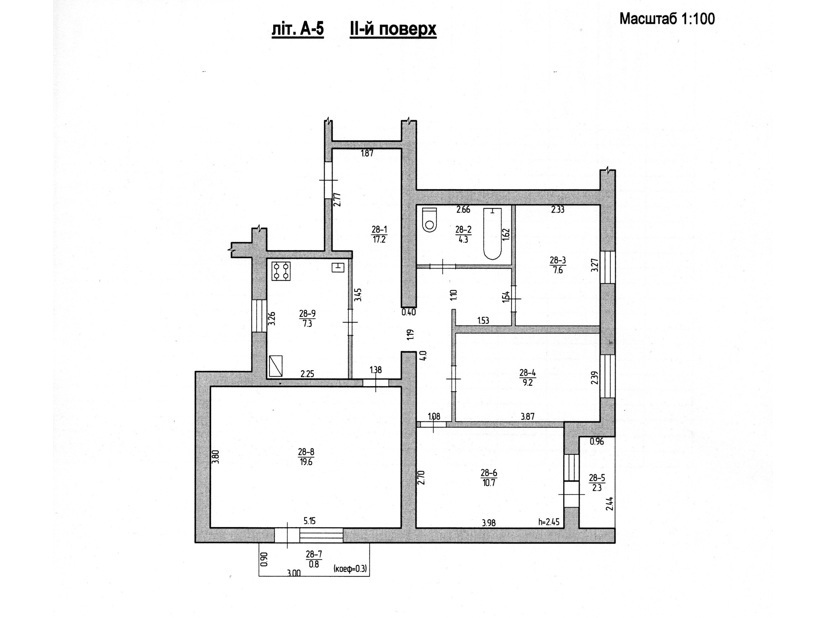 Продажа 4-комнатной квартиры 79 м²