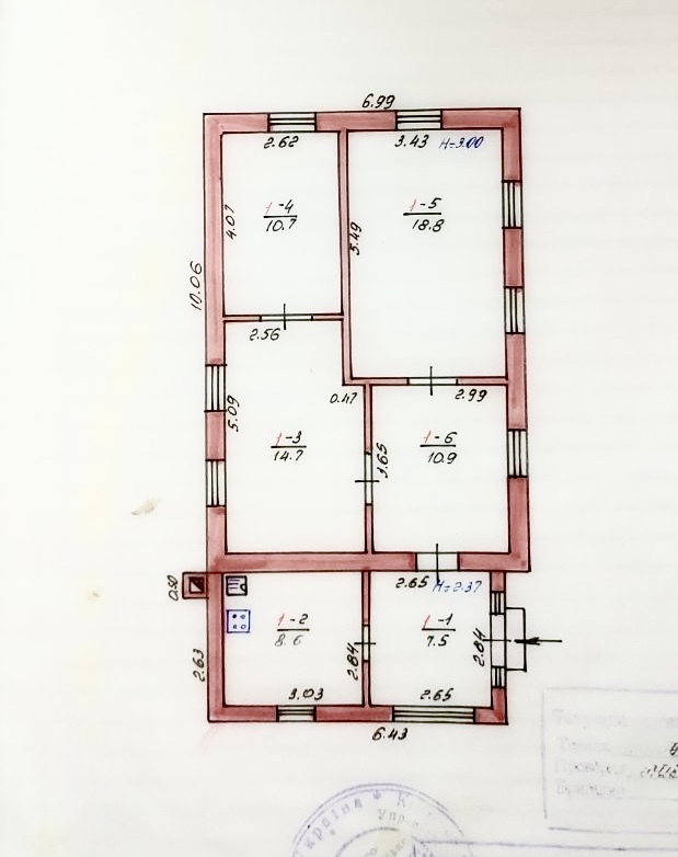 Продаж будинку 71.2 м²