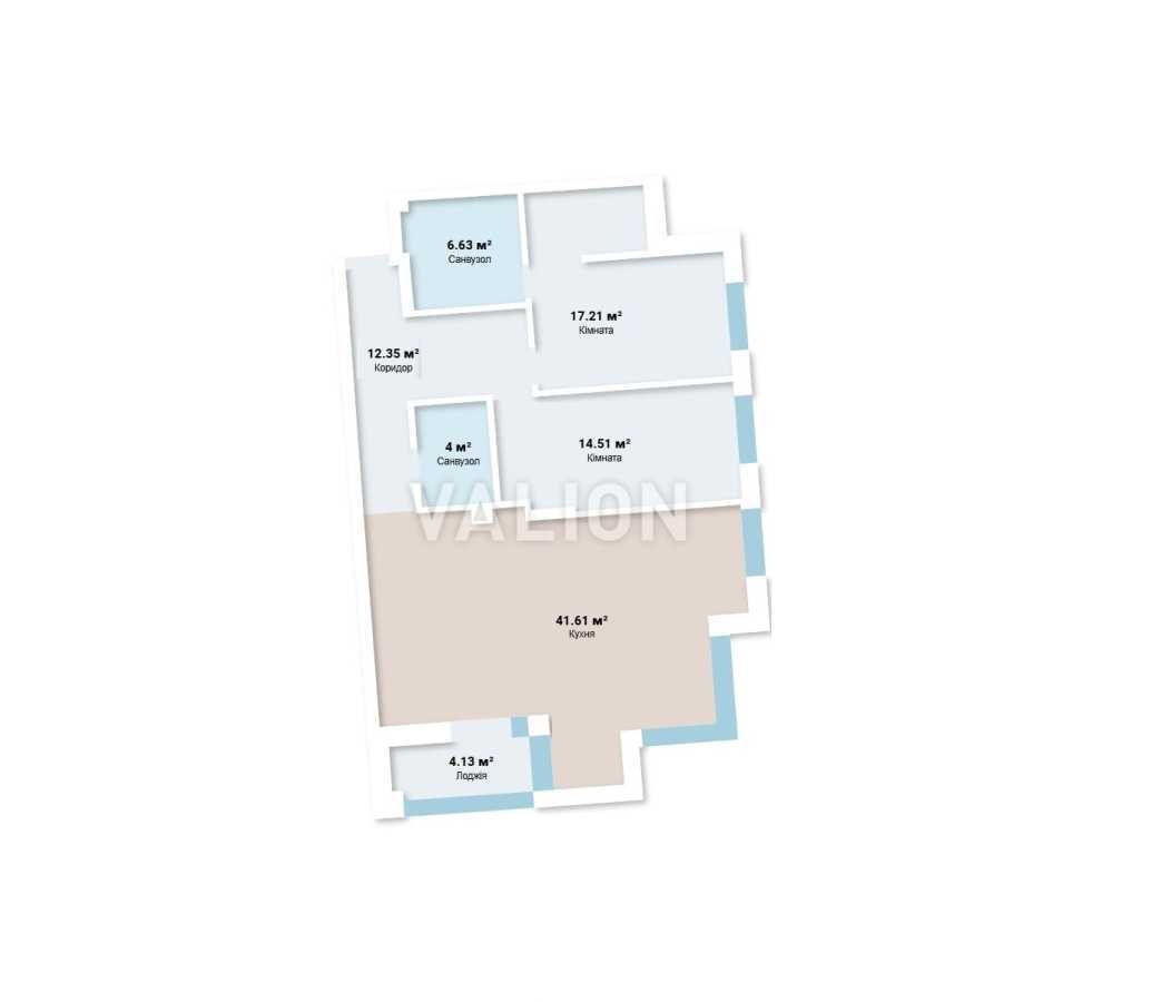 Продажа 2-комнатной квартиры 98.3 м², Берестейський, 42А