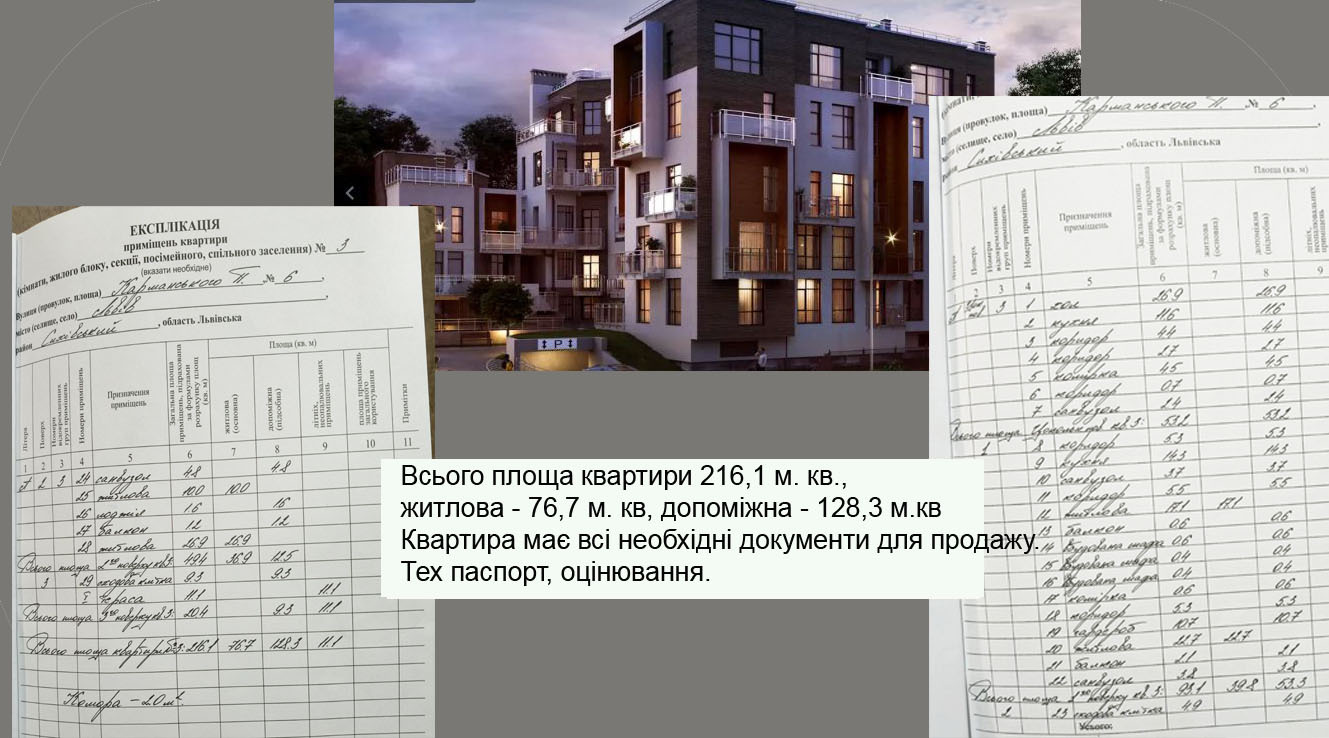 Продажа квартиры со свободной планировкой 216.1 м², Петра Карманского ул., 6