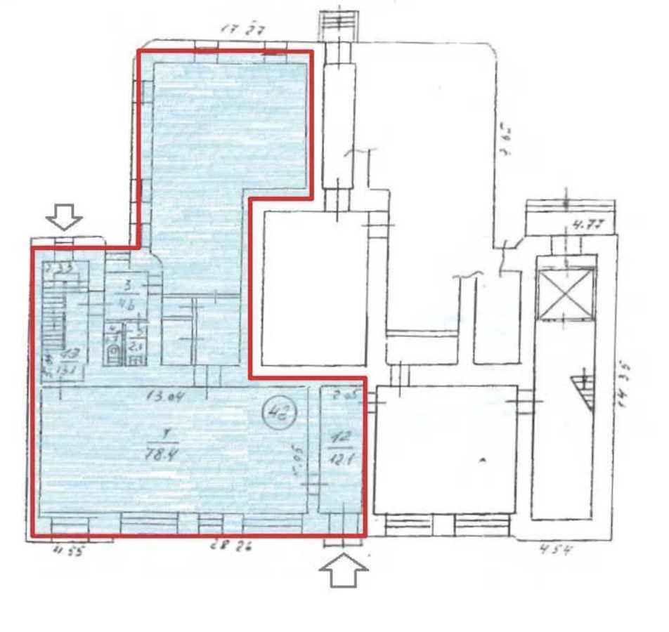 Аренда другого торгового помещения 185 м², Бульварно-Кудрявская ул., 43А