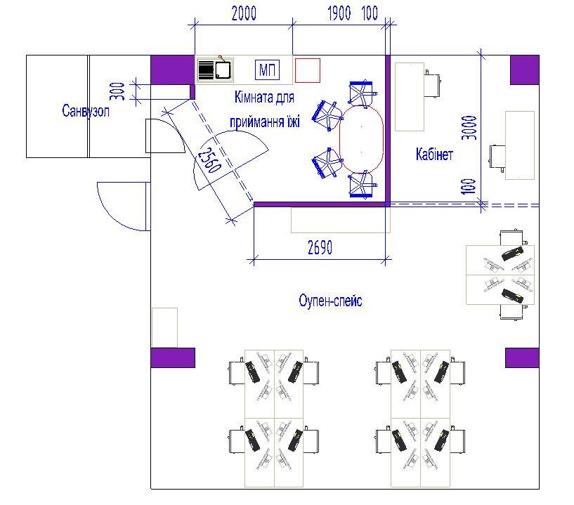 Аренда офиса 75 м², Глубочицкая ул.