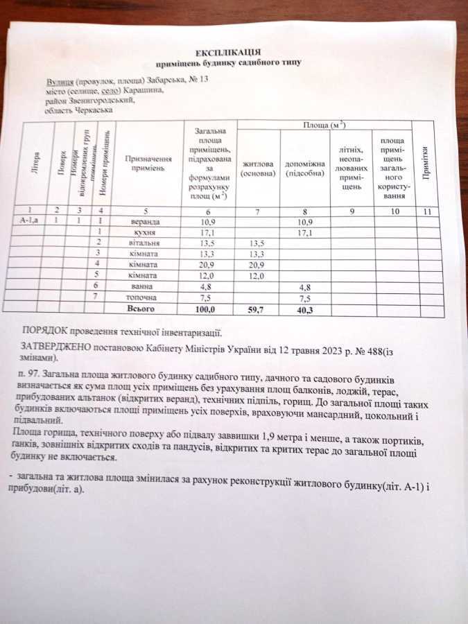 Продажа дома 100 м², Забарська, 13