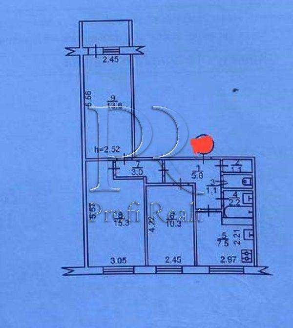 Продажа 3-комнатной квартиры 62 м², Приречная ул., 5